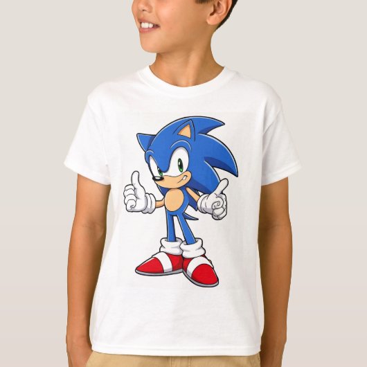 T-shirt Sonic Kids (Devant)