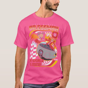 T-shirt Sonic The Hedgehog Dr Eggman Speeder Race Retro Ch