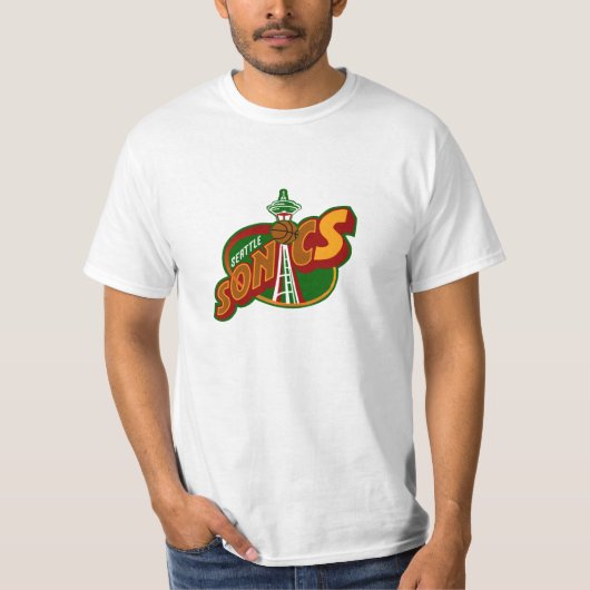 T-shirt Sonics de Seattle (Devant)