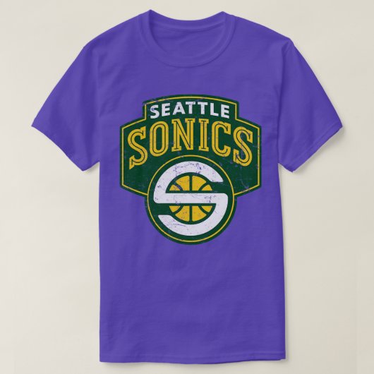 T-shirt Sonics de Seattle (Design devant)