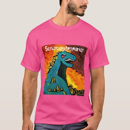 T-shirt Sonisculptasaurus (Devant)