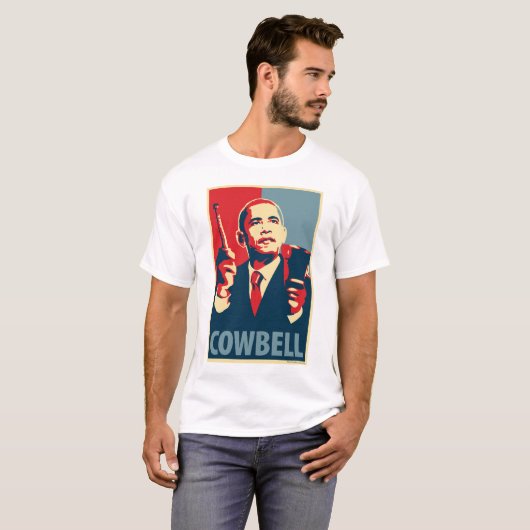 T-shirt Sonnaille : Affiche de parodie d'Obama (Devant entier)