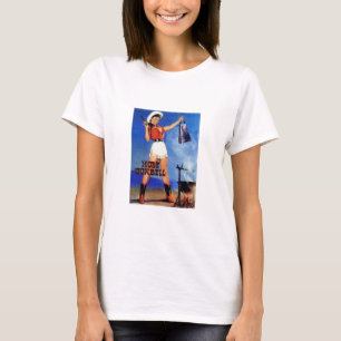 T-shirt sonnaille de cow-girl