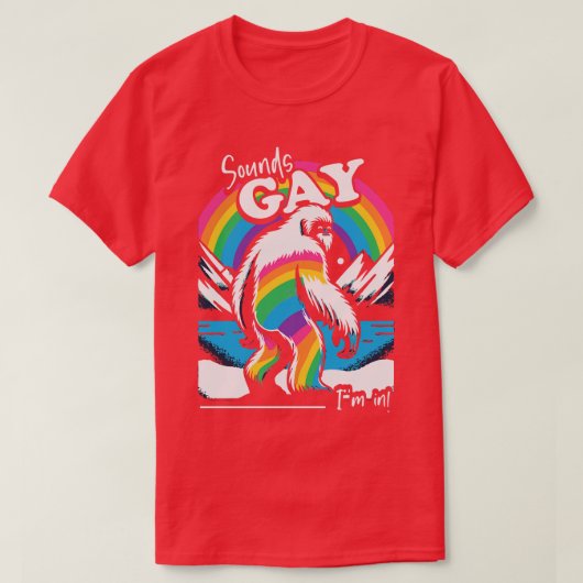 T-shirt Sonne Gay Im Dans Les Couleurs De Fierté (Design devant)