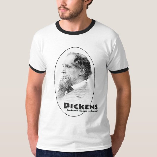 T-shirt Sonnerie d'Auteurs-Dickens (Devant)