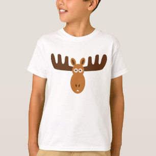 T-shirt Sonnerie de bleu de Head_kids d'orignaux