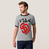 T-shirt Sonnerie de CROCHET d'écart-type (Devant entier)