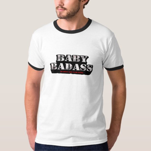 T-shirt Sonnerie d'original de Badass de bébé (Devant)