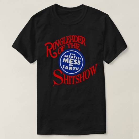 T-shirt Sonnerie Du Shitshow (Design devant)