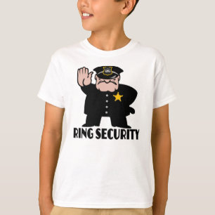 T-shirt sonnerie, porte-bague