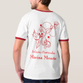 T-shirt Sonnerie rouge particulière d'Infinito (Dos)