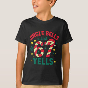 T-shirt Sonnettes et 67 hurlements drôle de Noël 6 7 Meme