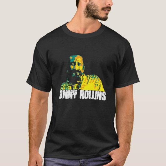 T-shirt Sonny Rollins Sonny Rollins Pop Art Walter Theodo (Devant)