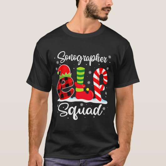 T-shirt Sonographe correspondant à X Elf Squad mas (Devant)