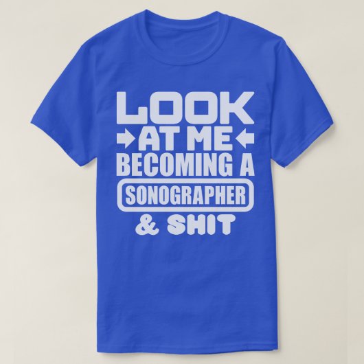 T-shirt Sonographe Diplôme 1 (Design devant)