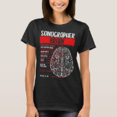 T-shirt Sonographie Technicien Ultrasoung Technicien Songr (Devant)