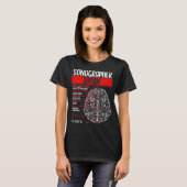 T-shirt Sonographie Technicien Ultrasoung Technicien Songr (Devant entier)