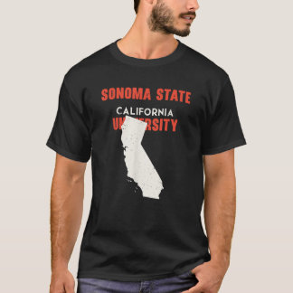T-shirt Sonoma State University California USA State Ameri