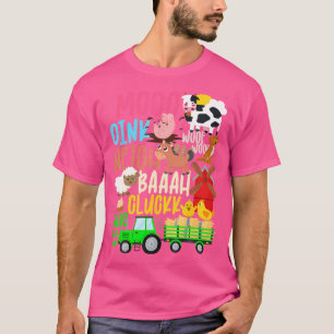 T-shirt Sons d'animaux de ferme Groin Bêlement Hennissemen