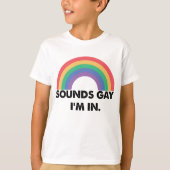 T-shirt Sons Gay Im Dans Rainbow Prith Mois Gay (Devant)