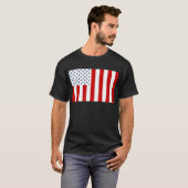 T-shirt Sons of Liberty Variation du drapeau civil américa (Devant entier)