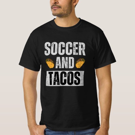 T-shirt Soocer et Tacos (Devant)