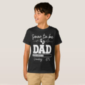 T-shirt Soon To Be Dad 2026 Loading 67% New Baby Pregnancy (Devant entier)