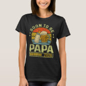 T-shirt Soon To Be Papa 2026 Expecting Baby Promoted To Fa (Devant)