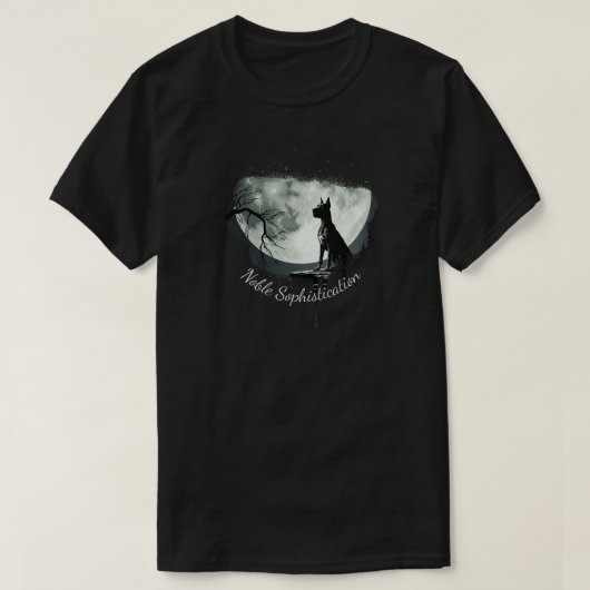 T-shirt Sophistication du Dogue Allemand (Design devant)