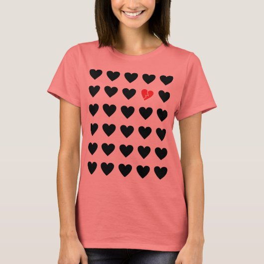 T-shirt sorcellaire de l'amour (Devant)