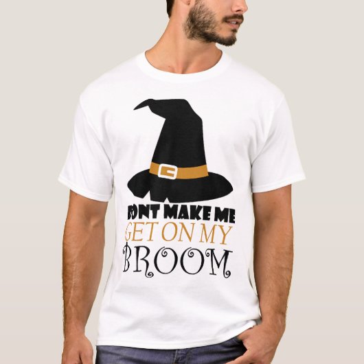T-shirt Sorcière à Halloween (Devant)