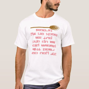 T-shirt sorcière à l'envers
