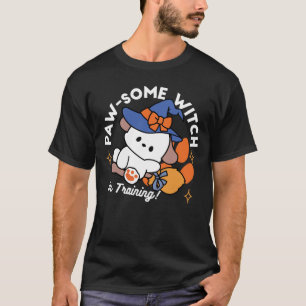 T-shirt Sorcière à mâcher en entraînement - Chien d'Hallow