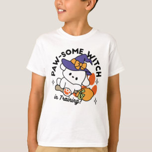T-shirt Sorcière à mâcher en entraînement - Chien d'Hallow