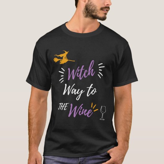 T-shirt Sorcière Au Vin 13 (Devant)