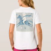 T-shirt sorcière avec chat noir (Dos)