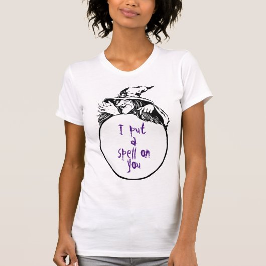 T-shirt Sorcière avec devis (Devant)
