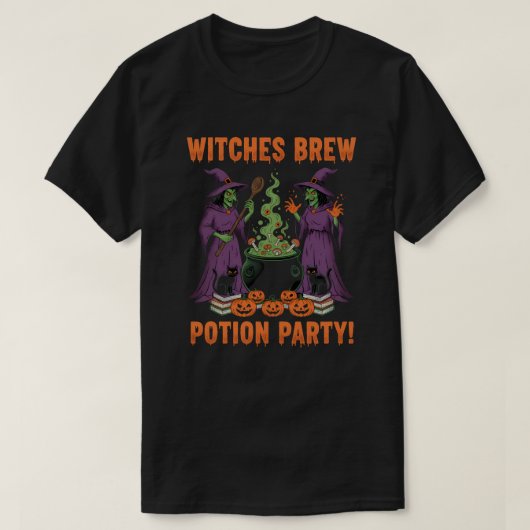 T-shirt Sorcière Brew (Design devant)