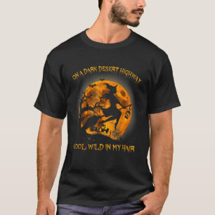 T-shirt Sorcière Chambres Sur Un Hall D'Autoroutes Du Dése