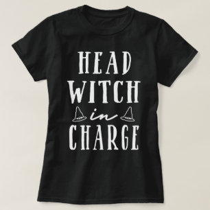 T-shirt Sorcière chef responsable