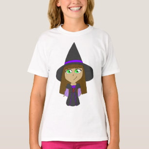 T-shirt sorcière chibi