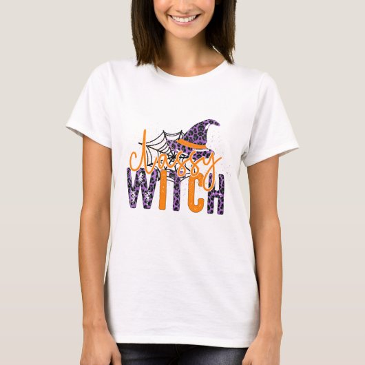 T-shirt Sorcière Chic - Halloween (Devant)