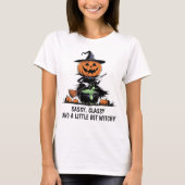 T-shirt Sorcière citrouille (Devant)
