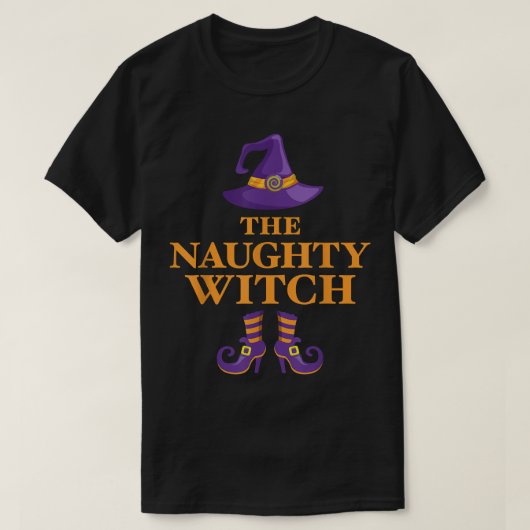 T-shirt sorcière coquine (Design devant)