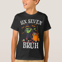 Sorcière dabbing six sept bruh 6 7 halloween 67 br