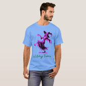T-shirt Sorcière dansante d'Halloween (Devant entier)
