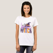 T-shirt Sorcière de base - Halloween (Devant entier)