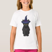 T-shirt Sorcière de chat (Devant)