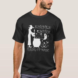 T-shirt Sorcière de cuisine Stirring Up cuisine magique ha