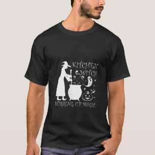 T-shirt Sorcière de cuisine Stirring Up cuisine magique ha